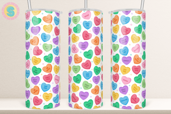 Conversation Hearts 20oz Tumbler