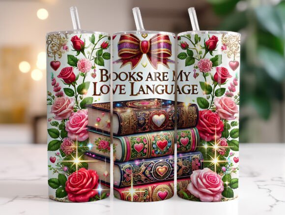 Books are my Love Language 20oz Tumbler