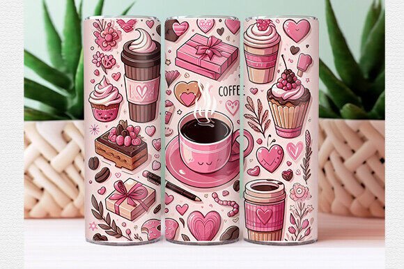 Coffee Valentines 20oz Tumbler