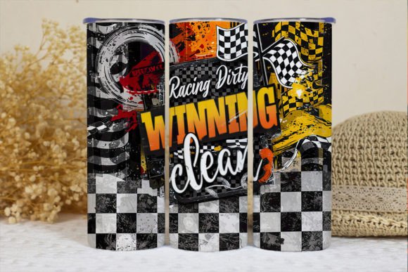 Dirt Track Racing 20oz Tumbler