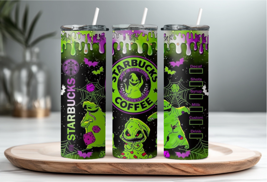 Disney Oogie Boogie Green Starbucks hotsell tumbler