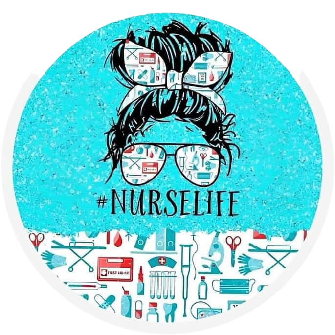 Nurse Life Car Coaster