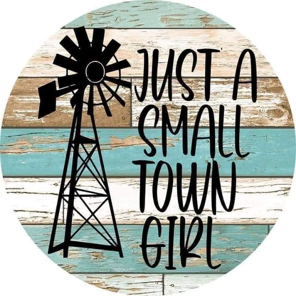 Just a Small Town Girl Car Coaster