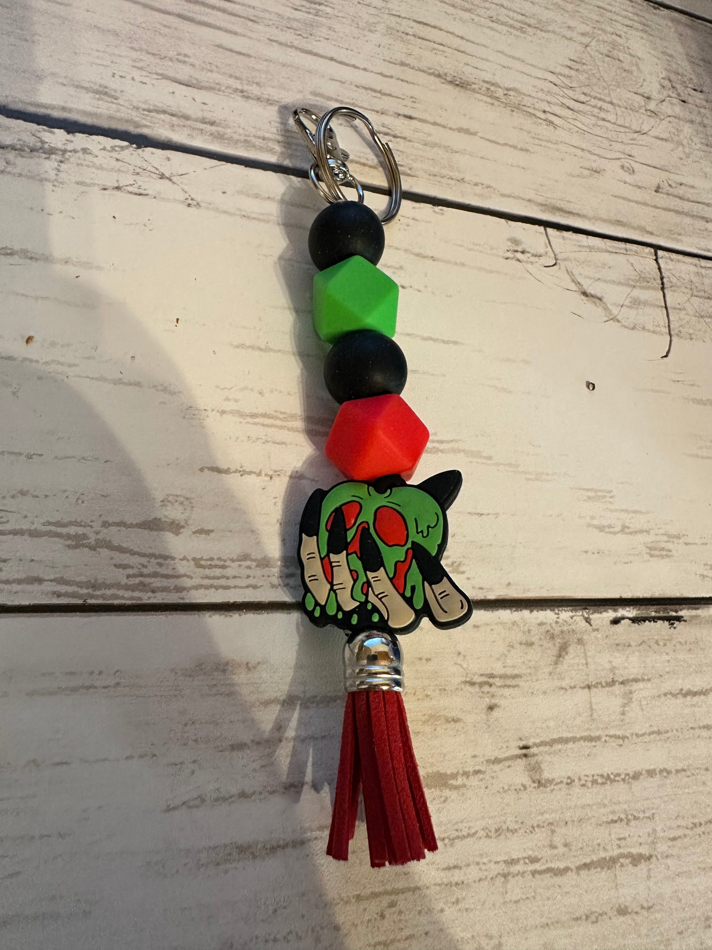 Poison Apple Keychain