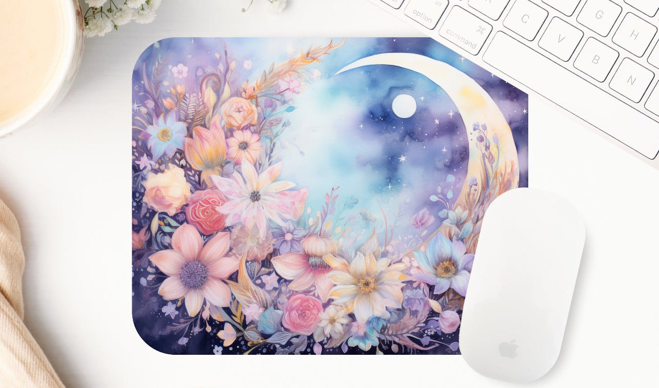 Celestial Moon Mousepad