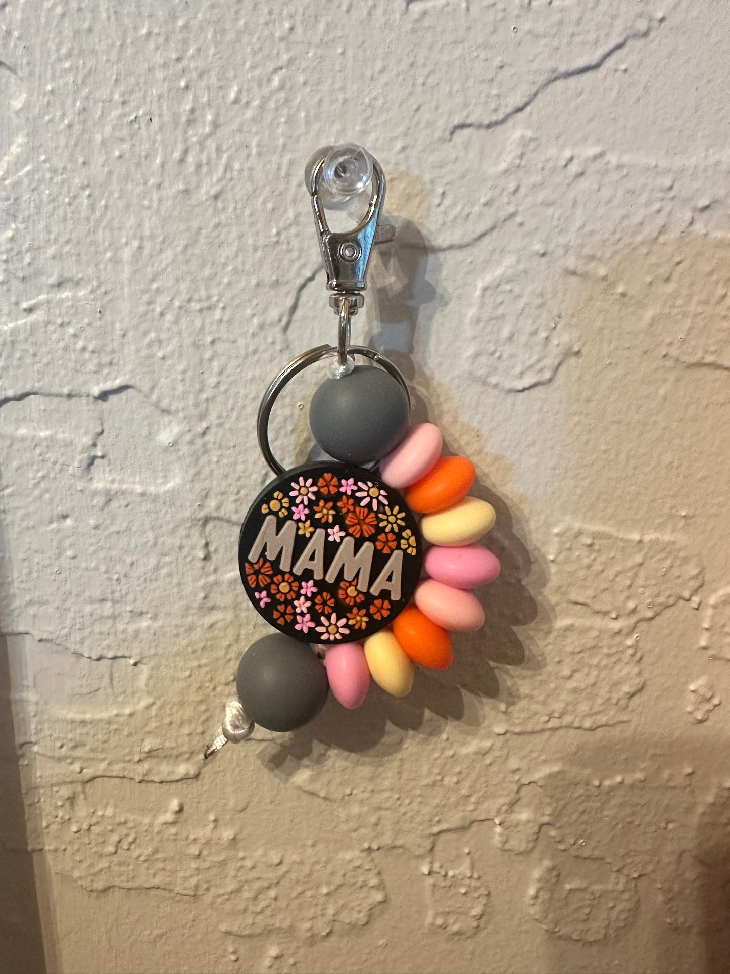 Floral Mama Keychain