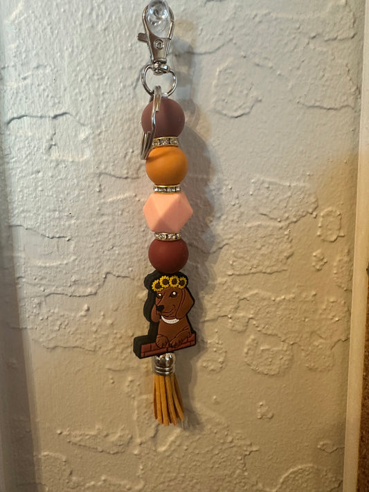 Wiener Dog Keychain