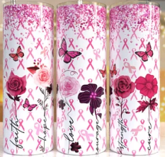 Butterfly Ribbons 20oz Tumbler