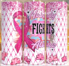 Nobody Fights Alone 20oz Tumbler