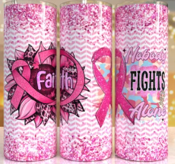 Faith Nobody Fights Alone 20oz Tumbler