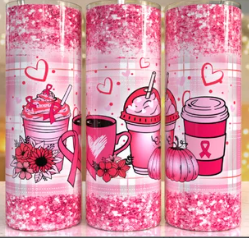 Pink Pumpkin Coffee 20oz Tumbler