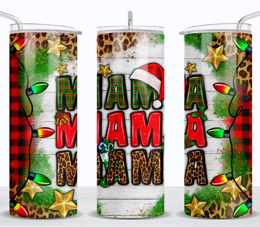 Christmas Mama 20oz Tumbler