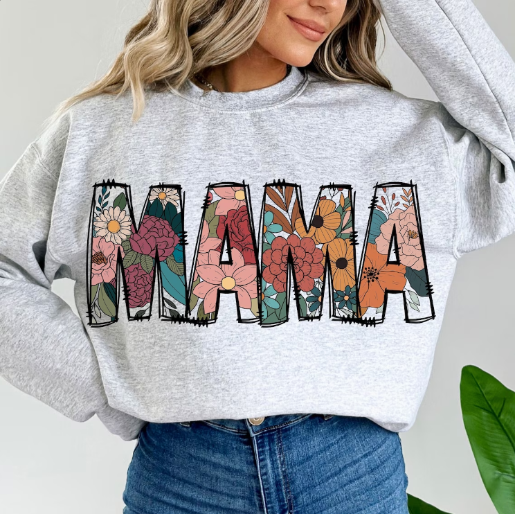 Mama Floral T-Shirt