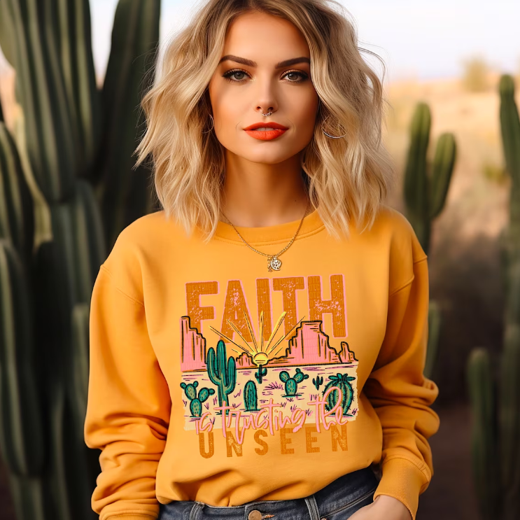 Faith is Trusting the Unseen Crewneck