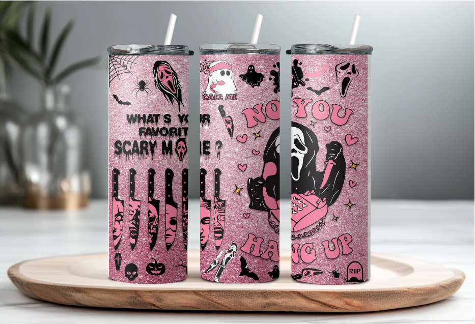 No you Hang up Ghost Face 20oz Tumbler