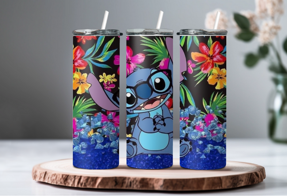 Hawaiian Glasses Stitch 20oz Tumbler