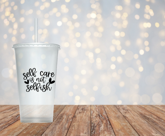 Self Care is not Selfish 24oz Tumbler