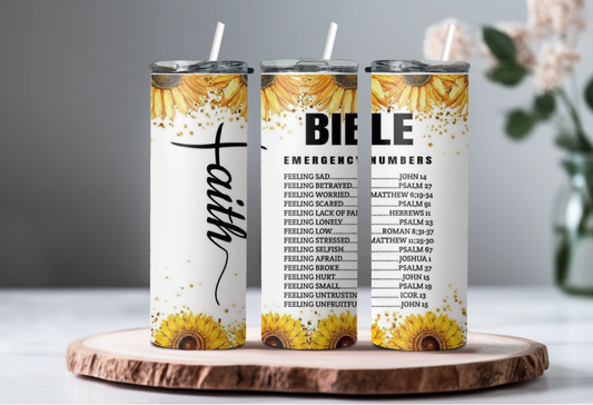 Bible Verses 20oz Tumbler