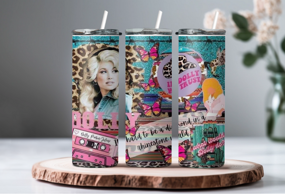 Dolly Parton 20oz Tumbler