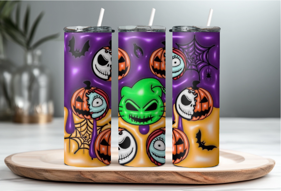 Oogie Boogie Jack Sally Pumpkins 20oz Tumbler