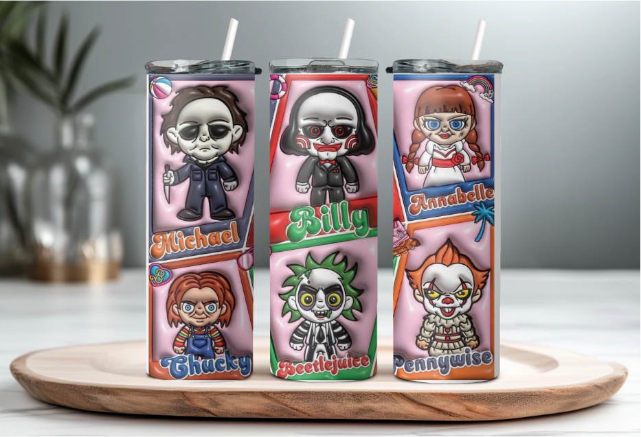 Horror Animated 20oz Tumbler