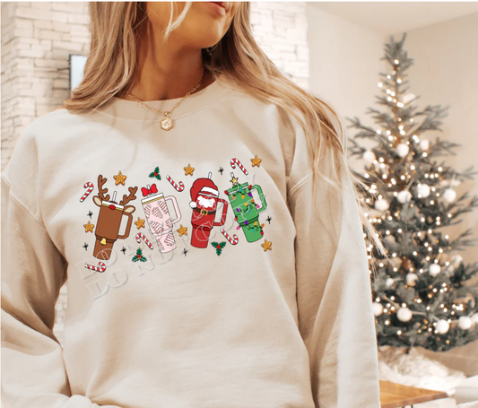 Christmas Cups Sweatshirt