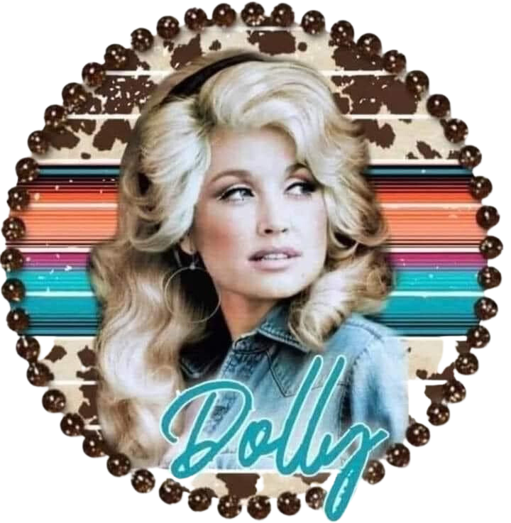 Dolly Parton Car Coaster