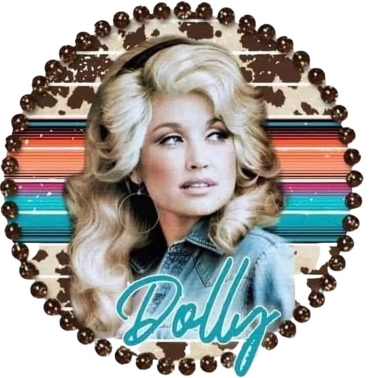 Dolly Parton Car Coaster