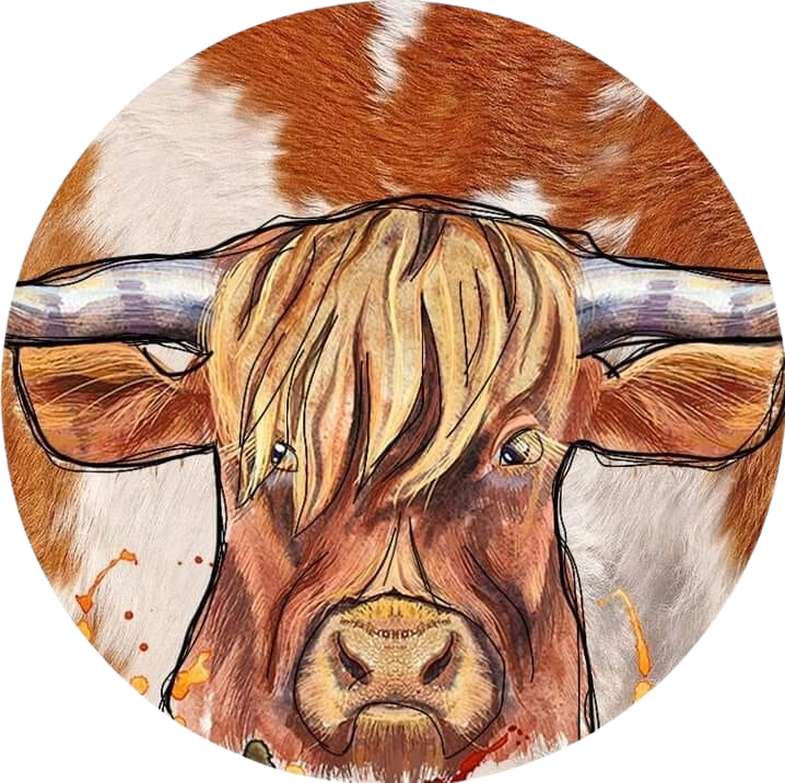 Highland Cow Car Coaster