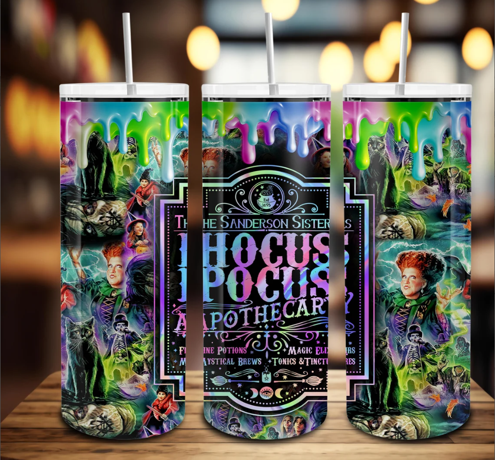 Hocus Pocus Apothecary 20oz Tumbler