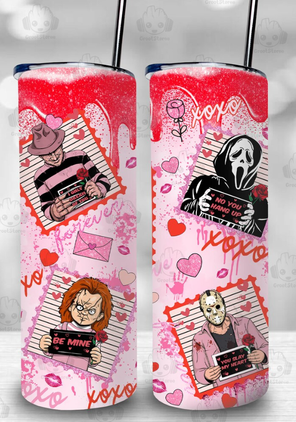 Horror Valentines 20oz Tumbler