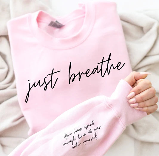 Just Breathe Crewneck